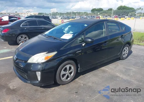 2012 Toyota Prius из США, поврежденный, VIN JTDKN3DU0C5445385
